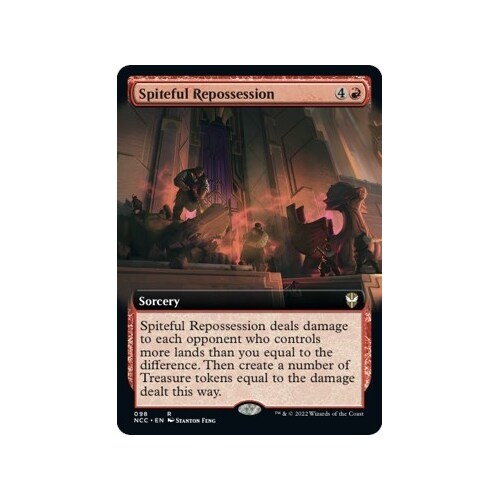 Spiteful Repossession (Extended Art) FOIL - NCC