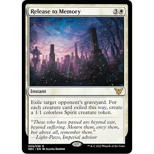 Release to Memory - NEC
