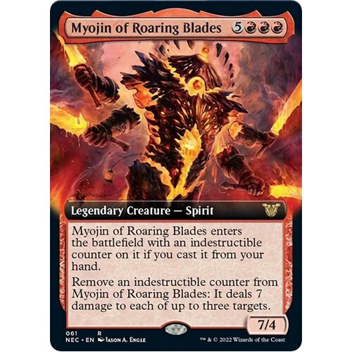 Myojin of Roaring Blades (Extended Art) - NEC