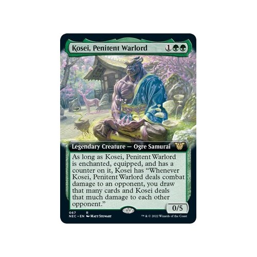Kosei, Penitent Warlord (Extended Art) - NEC