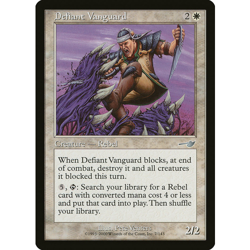 Defiant Vanguard - NEM