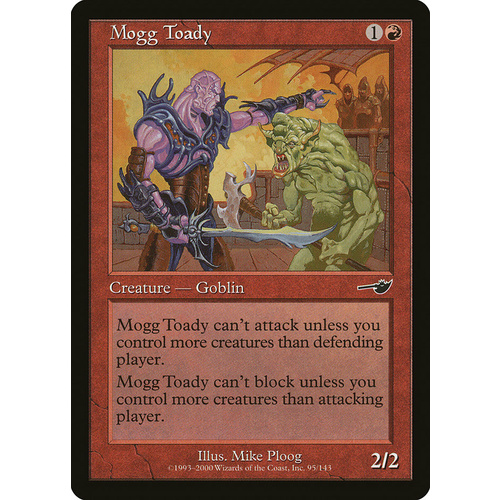 Mogg Toady - NEM