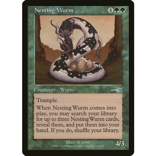 Nesting Wurm - NEM