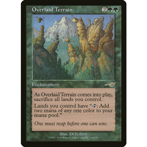 Overlaid Terrain - NEM