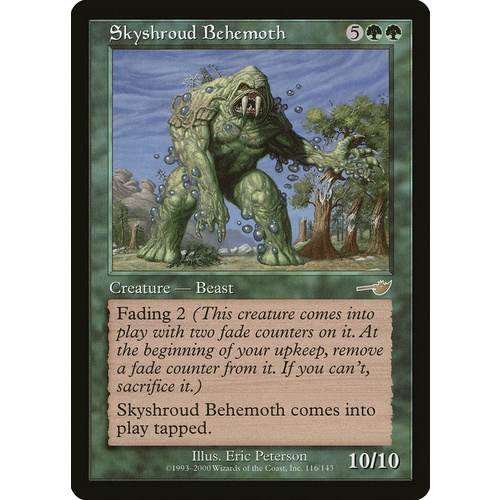 Skyshroud Behemoth - NEM