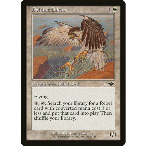 Defiant Falcon FOIL - NEM
