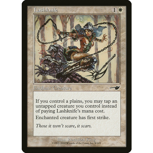 Lashknife FOIL - NEM