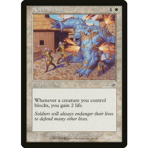 Noble Stand FOIL - NEM