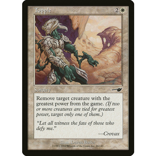 Topple FOIL - NEM