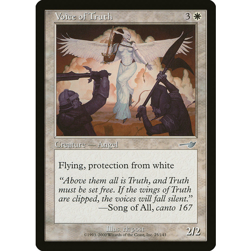 Voice of Truth FOIL - NEM