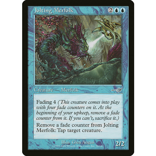 Jolting Merfolk FOIL - NEM