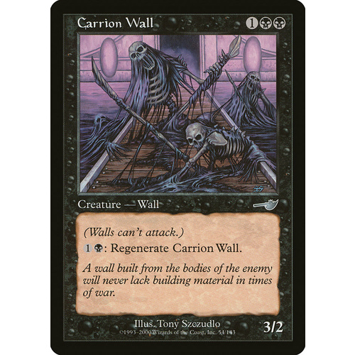 Carrion Wall FOIL - NEM