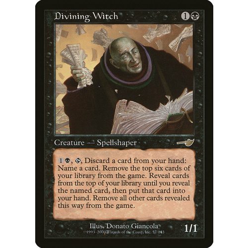 Divining Witch FOIL - NEM