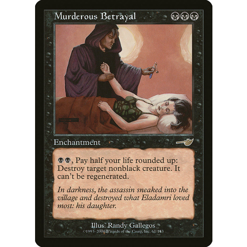 Murderous Betrayal FOIL - NEM