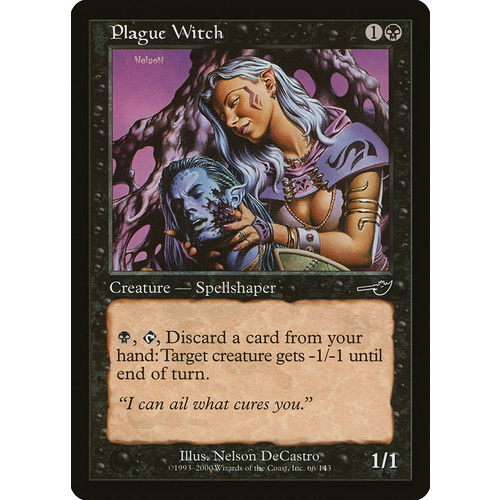 Plague Witch FOIL - NEM