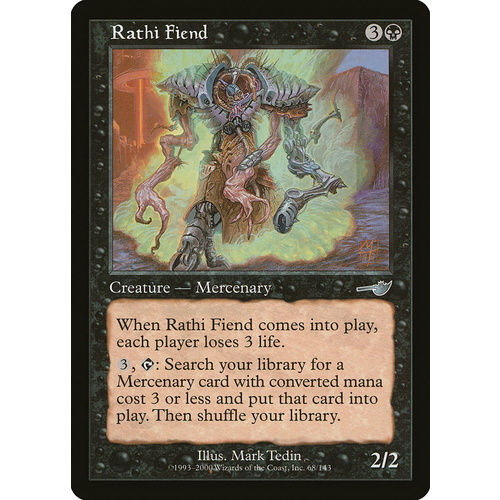 Rathi Fiend FOIL - NEM