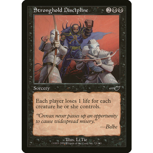 Stronghold Discipline FOIL - NEM