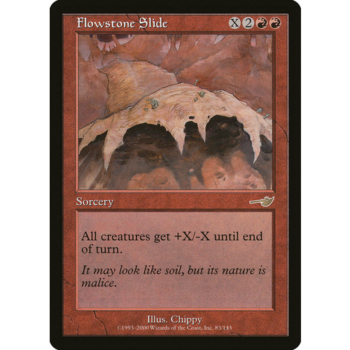 Flowstone Slide FOIL - NEM