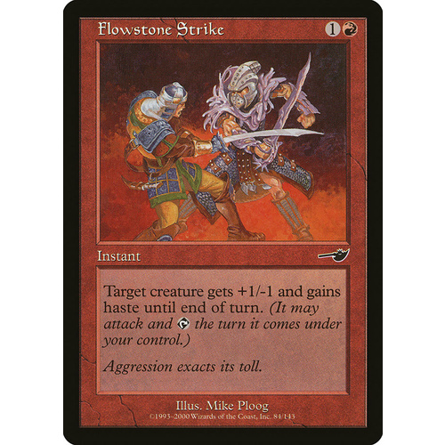 Flowstone Strike FOIL - NEM