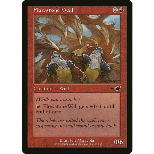 Flowstone Wall FOIL - NEM