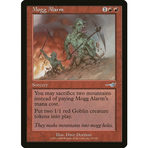 Mogg Alarm FOIL - NEM