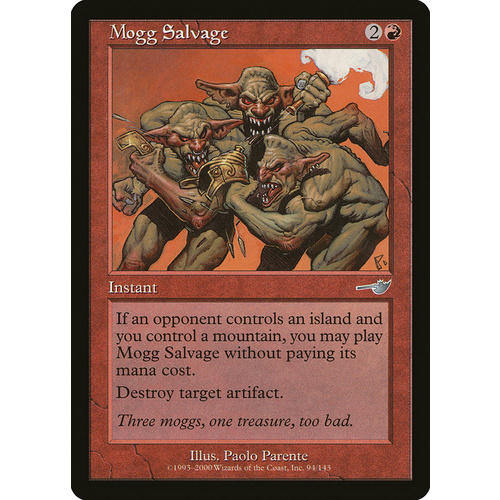 Mogg Salvage FOIL - NEM