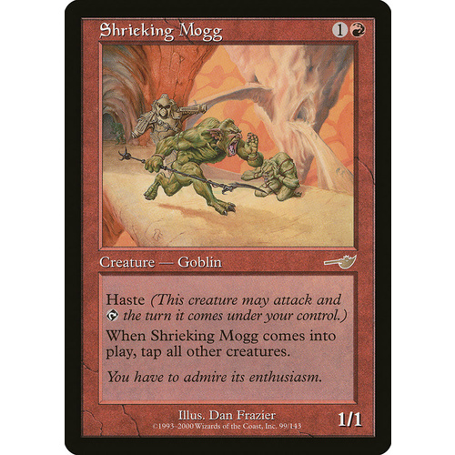 Shrieking Mogg FOIL - NEM