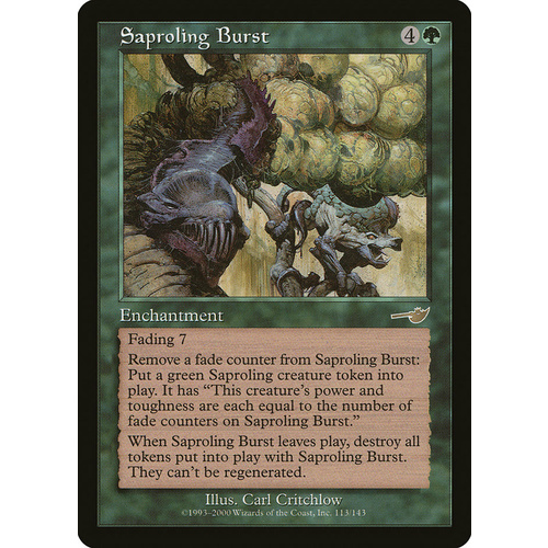 Saproling Burst FOIL - NEM