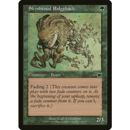 Skyshroud Ridgeback FOIL - NEM