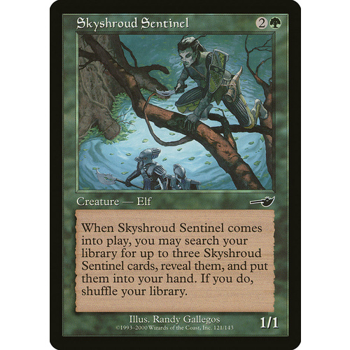 Skyshroud Sentinel FOIL - NEM
