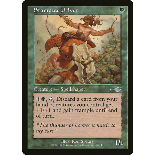 Stampede Driver FOIL - NEM
