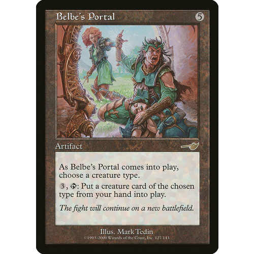 Belbe's Portal FOIL - NEM