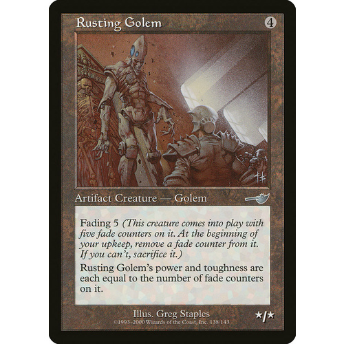 Rusting Golem FOIL - NEM