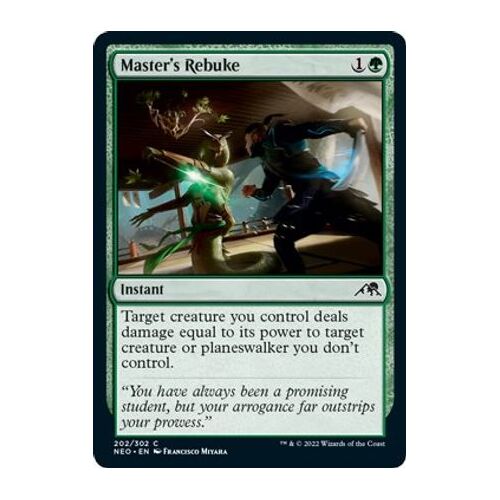 Master's Rebuke - NEO