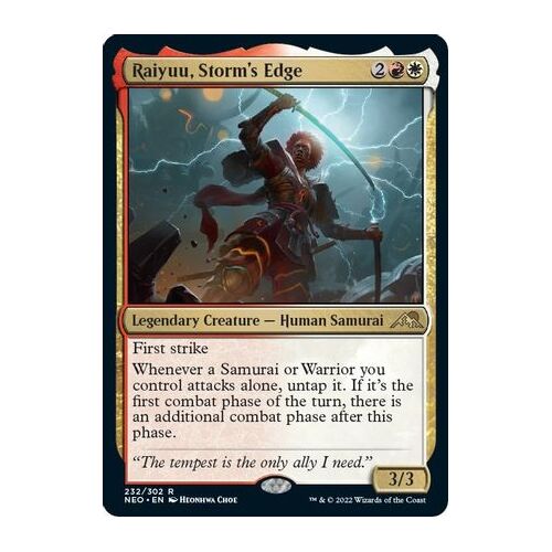 Raiyuu, Storm's Edge - NEO