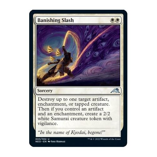 Banishing Slash FOIL - NEO