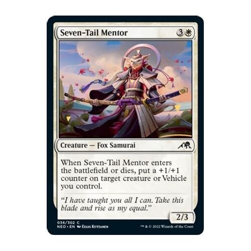 Seven-Tail Mentor FOIL - NEO