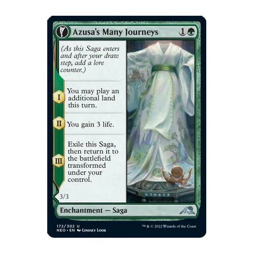 Azusa's Many Journeys FOIL - NEO