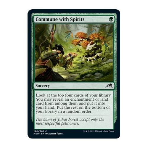 Commune with Spirits FOIL - NEO