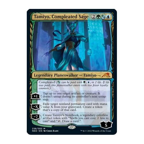 Tamiyo, Compleated Sage FOIL - NEO