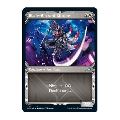Blade-Blizzard Kitsune (Showcase) FOIL - NEO
