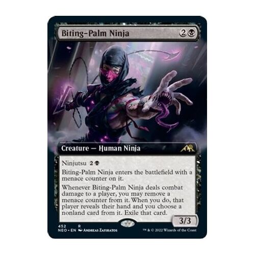 Biting-Palm Ninja (Extended Art) FOIL - NEO