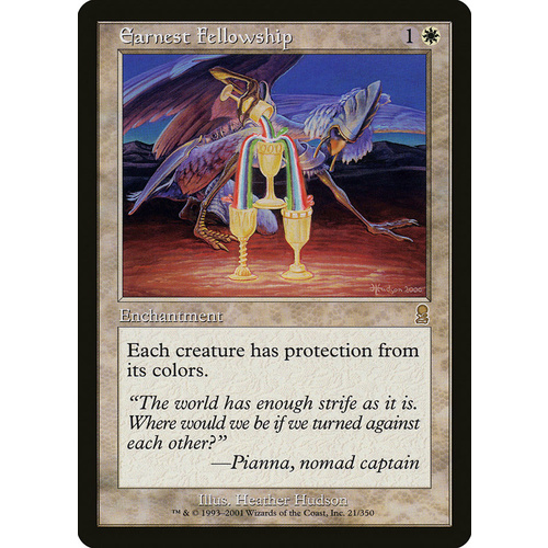 Earnest Fellowship - ODY
