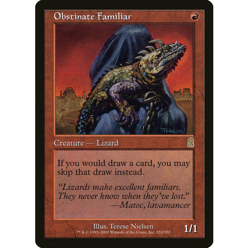 Obstinate Familiar - ODY