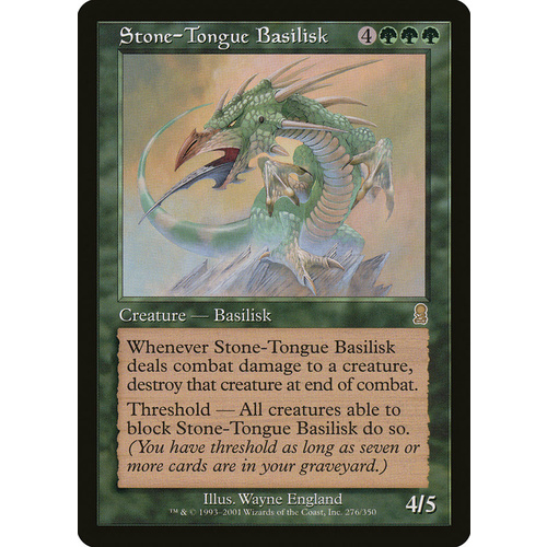 Stone-Tongue Basilisk - ODY