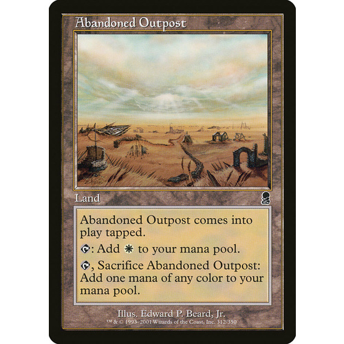 Abandoned Outpost - ODY