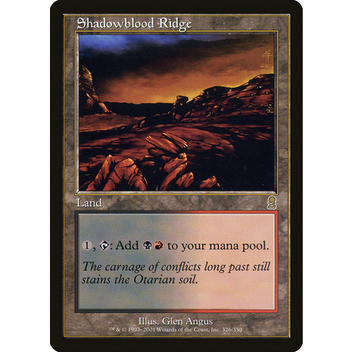 Shadowblood Ridge - ODY