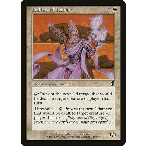 Hallowed Healer FOIL - ODY