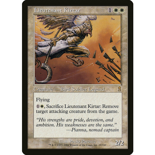 Lieutenant Kirtar FOIL - ODY