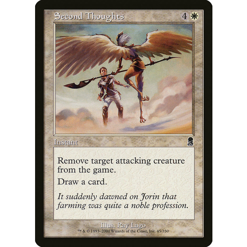 Second Thoughts FOIL - ODY